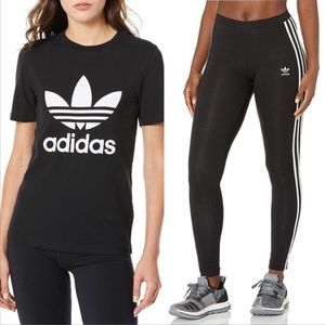 Adidas T-Shirt & Leggings Bundle